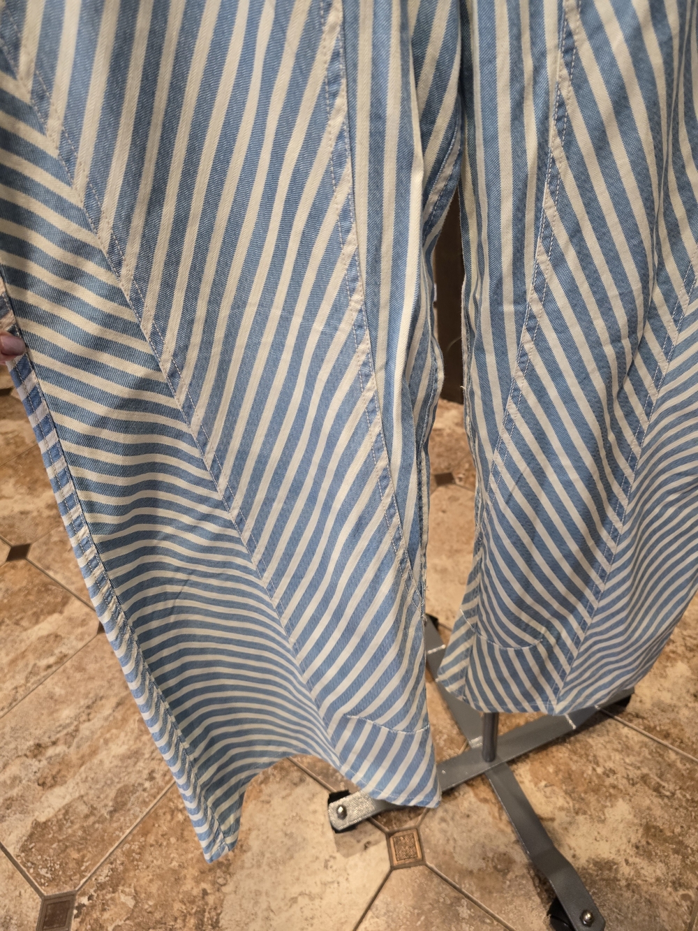 Free People Runyon striped pants, NWT L - Picture 9 of 12